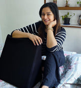 OrangeBerry Crest Wedge Pillow